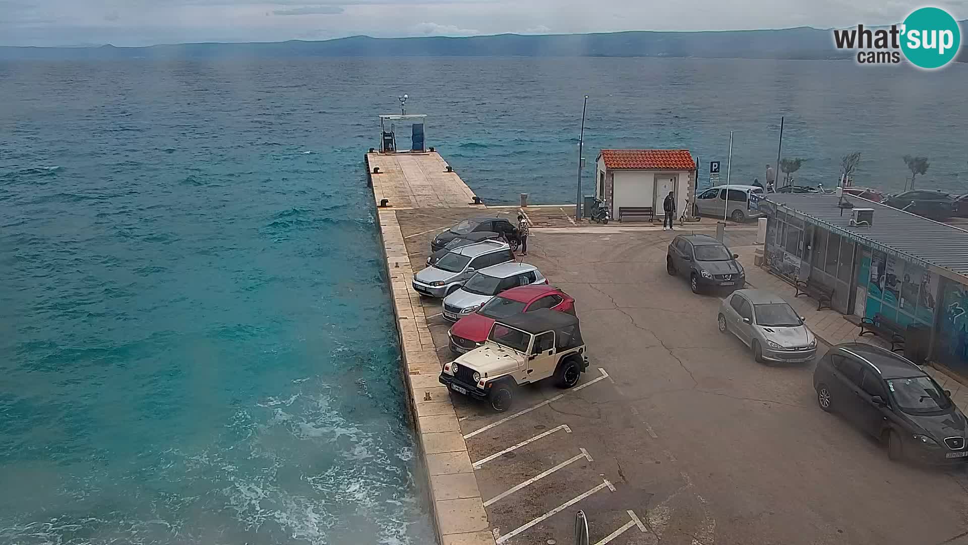Webcam Bol Centre-Ville & Marina – Vue en direct depuis Bol, île de Brač
