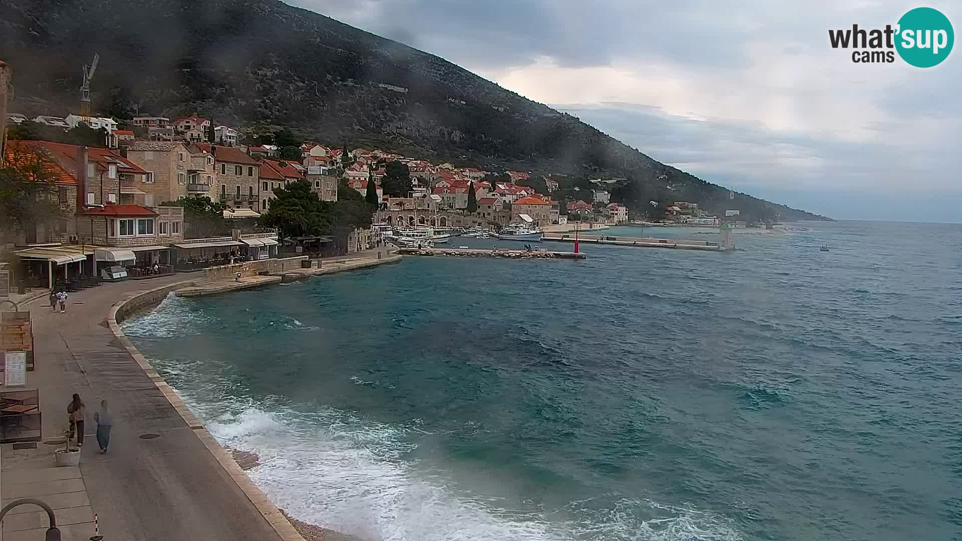Webcam Bol Town Center & Marina – Live View from Bol, Brač