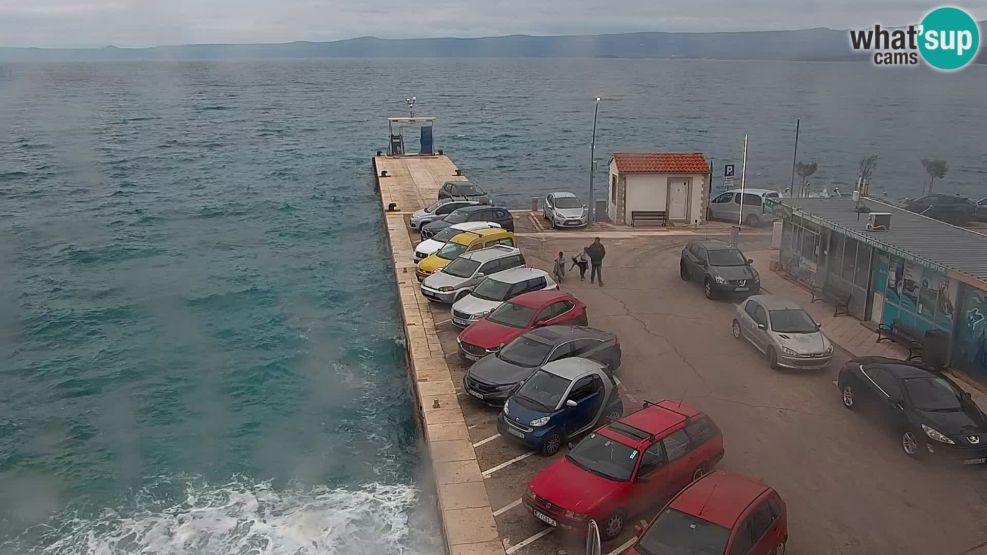 Webcam Bol Centre-Ville & Marina – Vue en direct depuis Bol, île de Brač