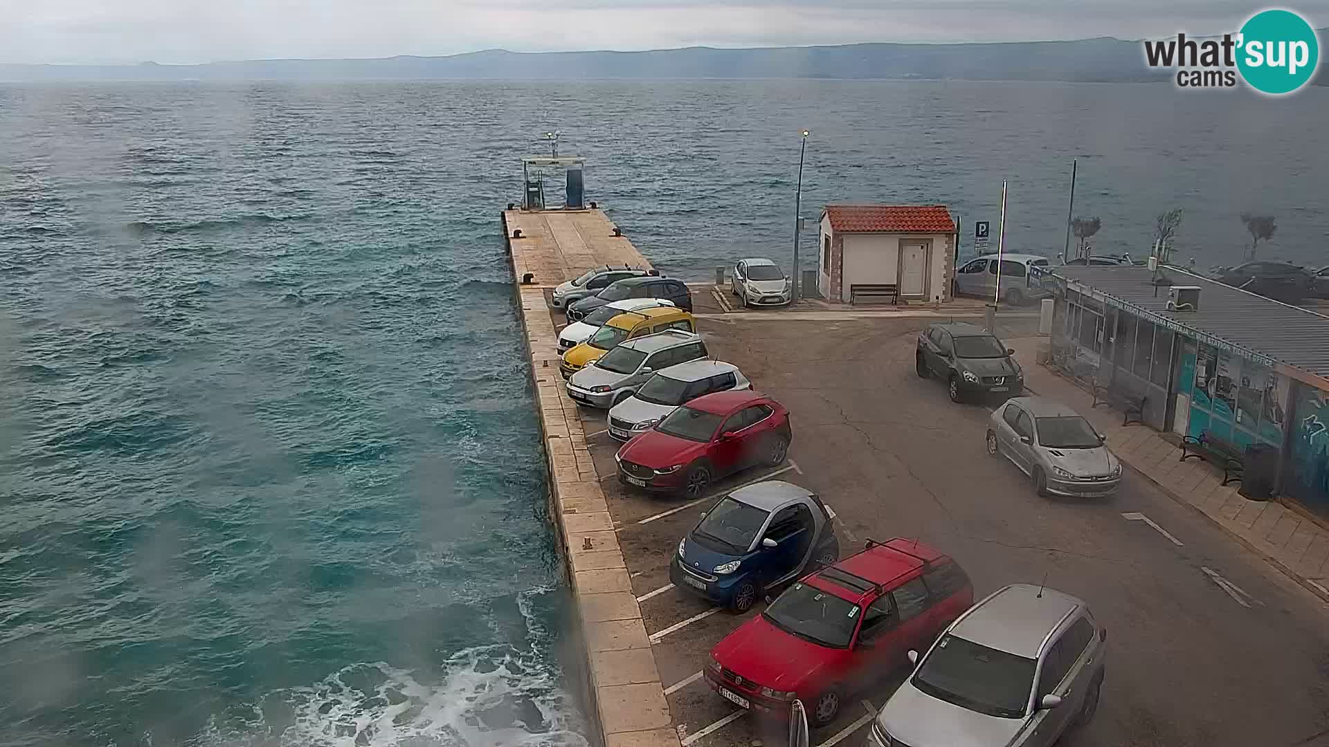 Webcam Bol Centre-Ville & Marina – Vue en direct depuis Bol, île de Brač