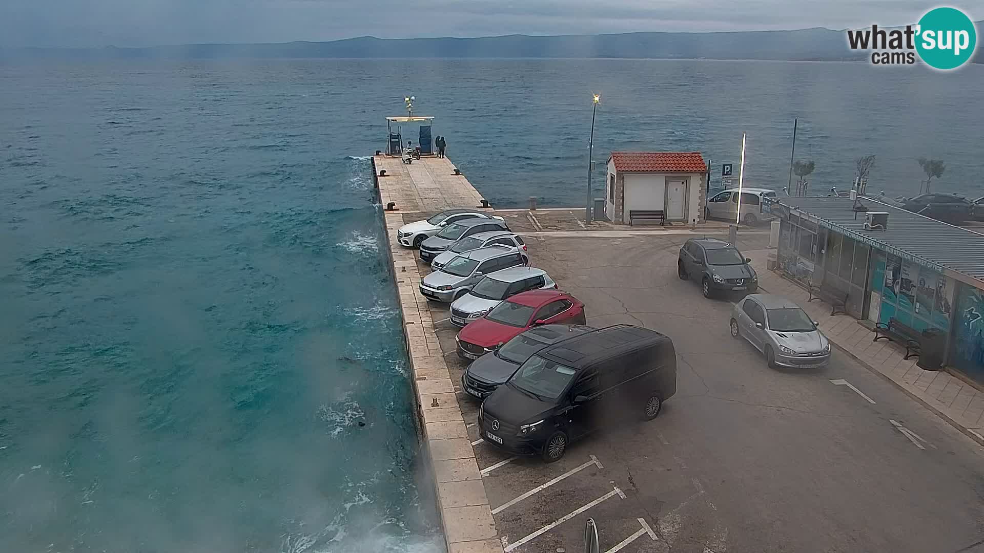 Webcam Bol centre-ville & marina – Vue en direct depuis Bol, île de Brač