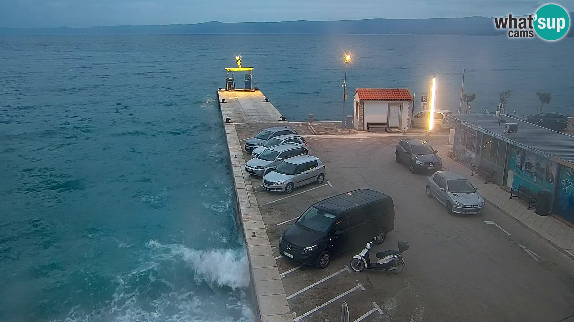 Webcam Bol centre-ville & marina – Vue en direct depuis Bol, île de Brač