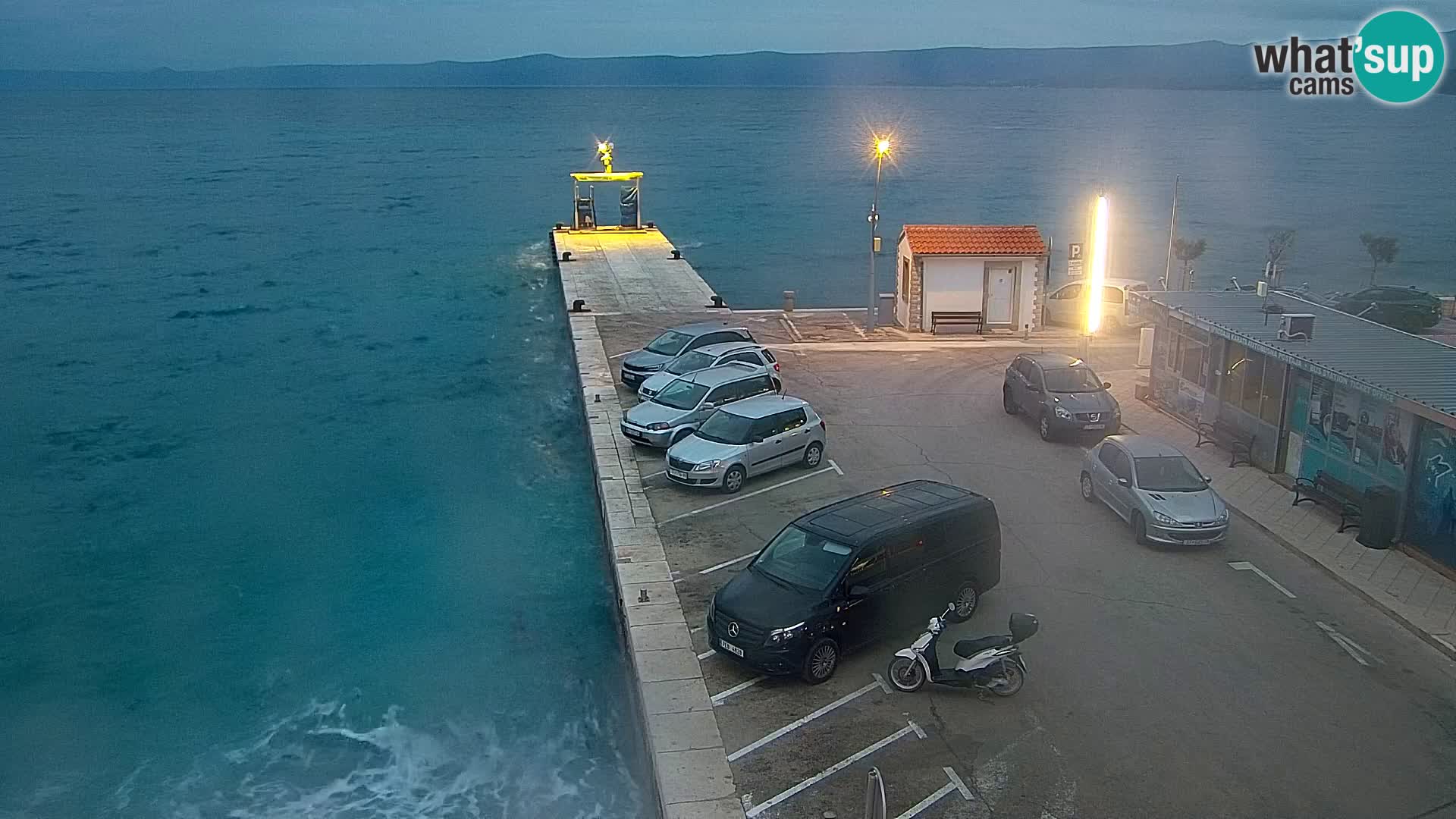 Webcam Bol Centre-Ville & Marina – Vue en direct depuis Bol, île de Brač