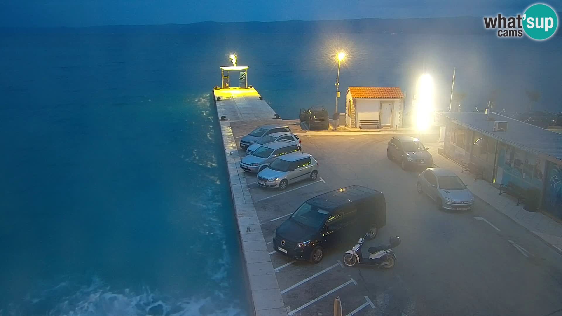 Webcam Bol Centre-Ville & Marina – Vue en direct depuis Bol, île de Brač
