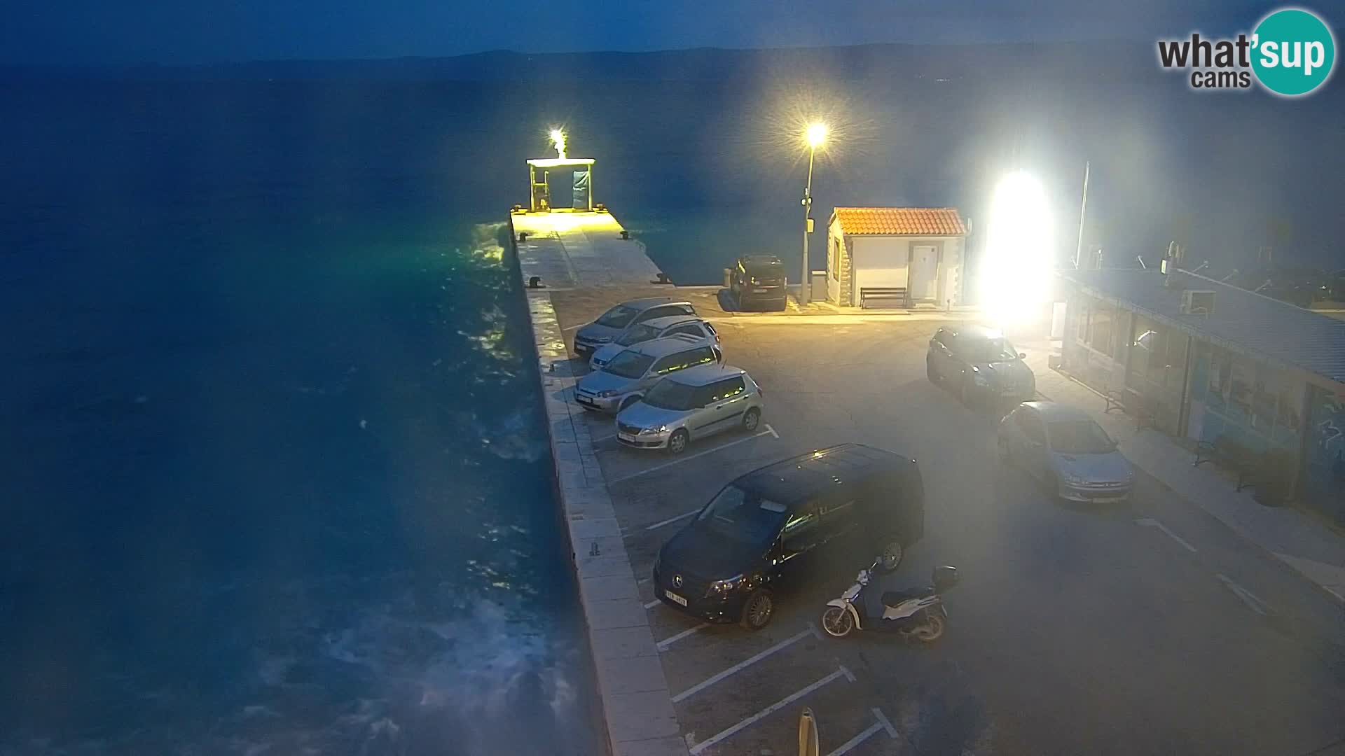 Webcam Bol Centre-Ville & Marina – Vue en direct depuis Bol, île de Brač