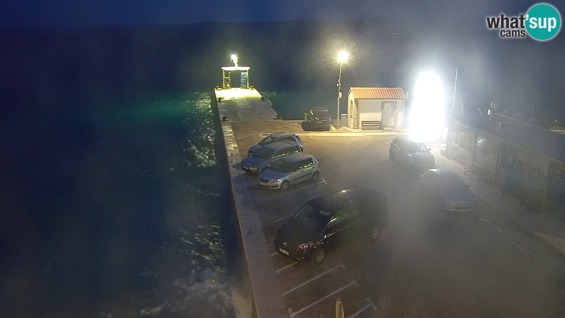 Webcam Bol centre-ville & marina – Vue en direct depuis Bol, île de Brač