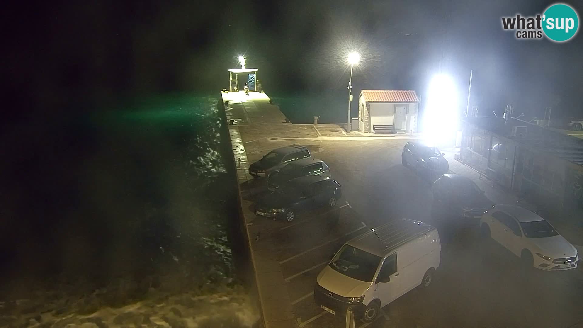 Webcam Bol Centro e Marina – Vista live dal porto di Bol