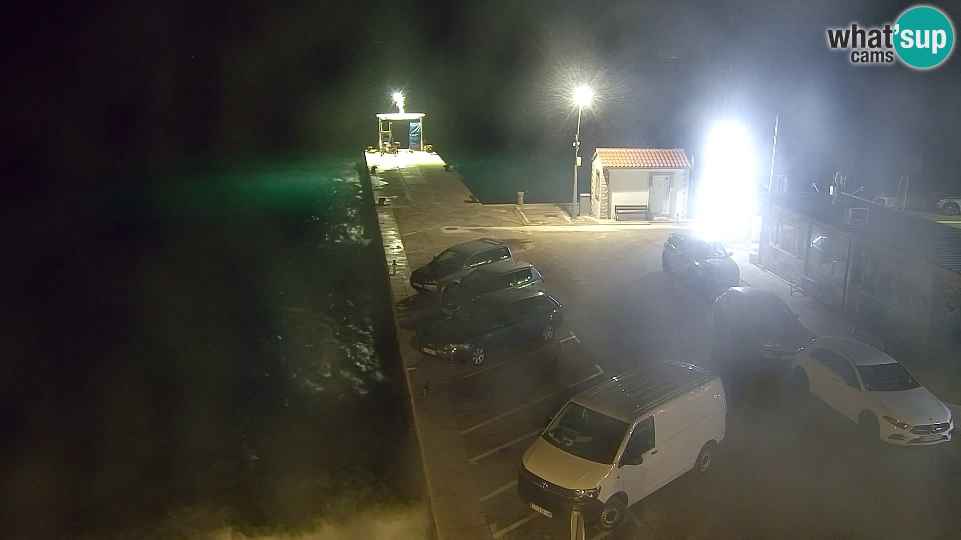 Webcam Bol Centro e Marina – Vista live dal porto di Bol