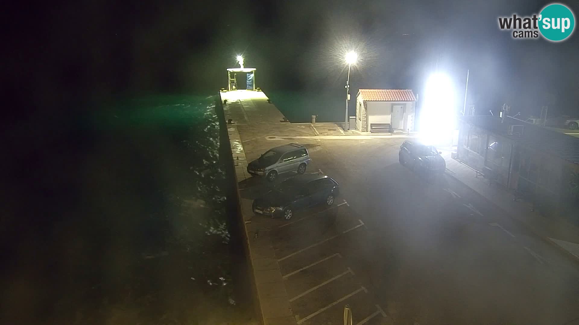 Spletna kamera Bol – Center mesta in marina v živo