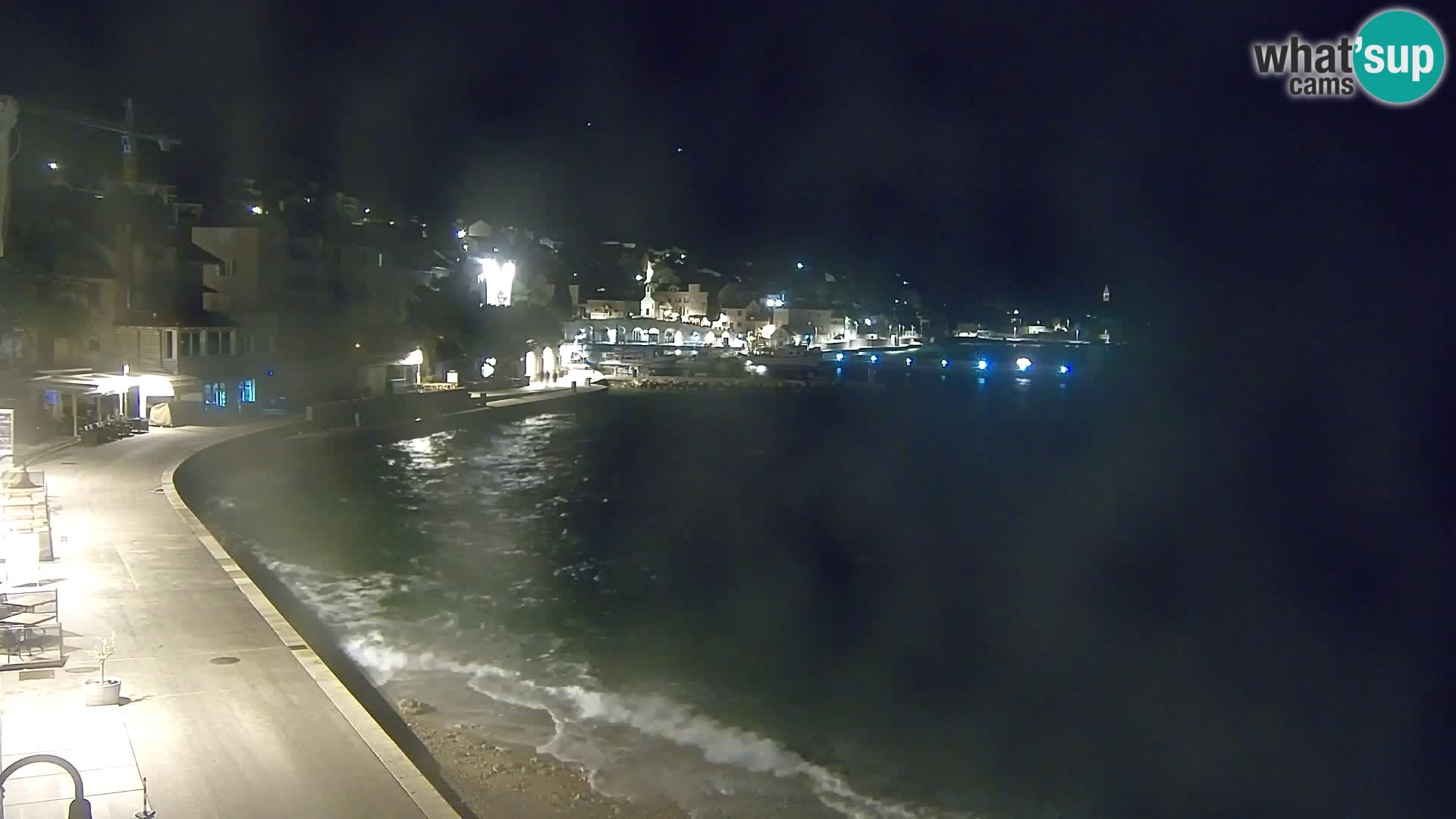 Webcam Bol Centre-Ville & Marina – Vue en direct depuis Bol, île de Brač