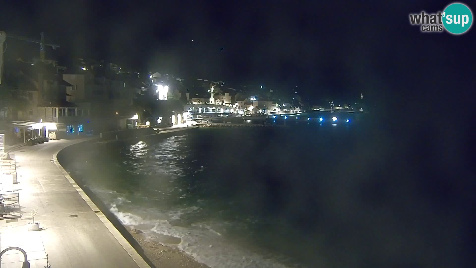 Webcam Bol Centre-Ville & Marina – Vue en direct depuis Bol, île de Brač