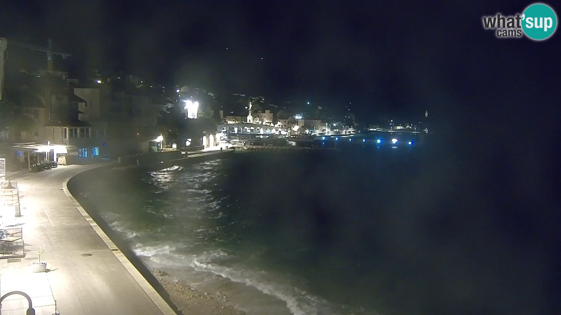 Webcam Bol centre-ville & marina – Vue en direct depuis Bol, île de Brač