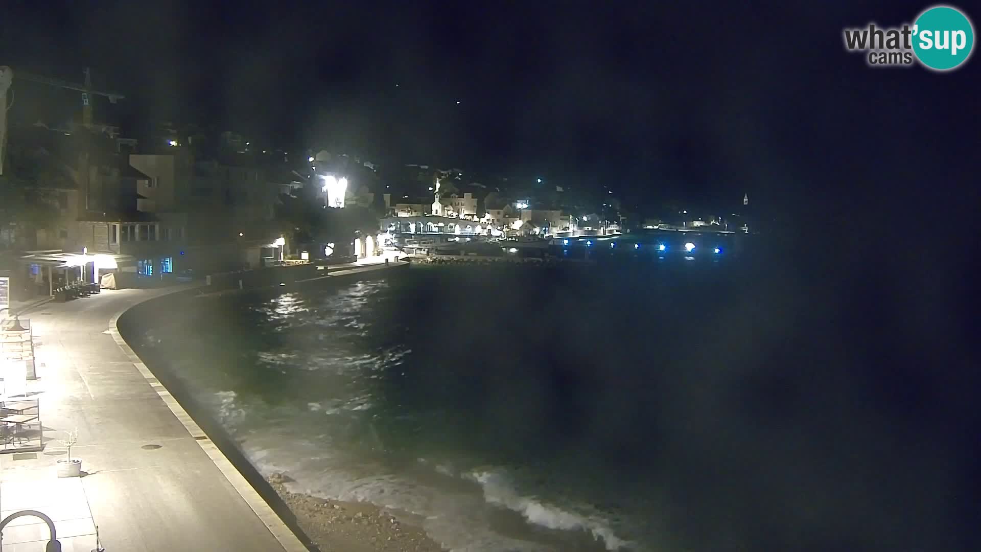 Webcam Bol Centre-Ville & Marina – Vue en direct depuis Bol, île de Brač