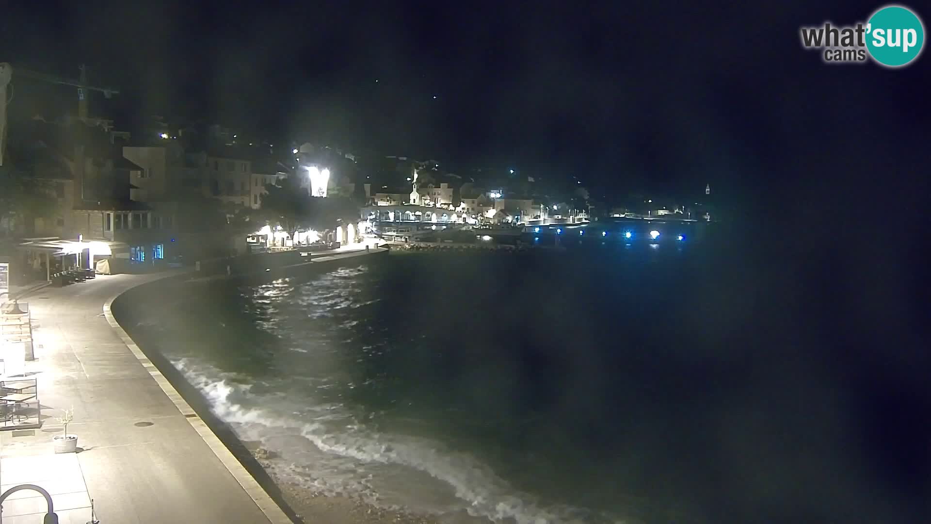 Webcam Bol centre-ville & marina – Vue en direct depuis Bol, île de Brač