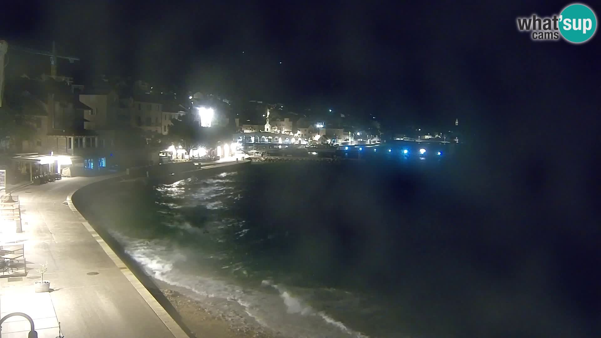 Webcam Bol centre-ville & marina – Vue en direct depuis Bol, île de Brač