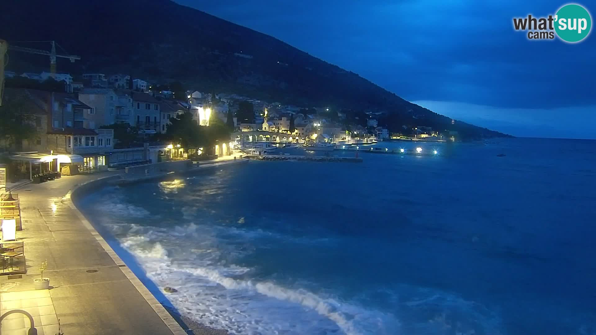 Webcam Bol Hafen & Ortszentrum – Liveblick aus Bol auf der Insel Brač
