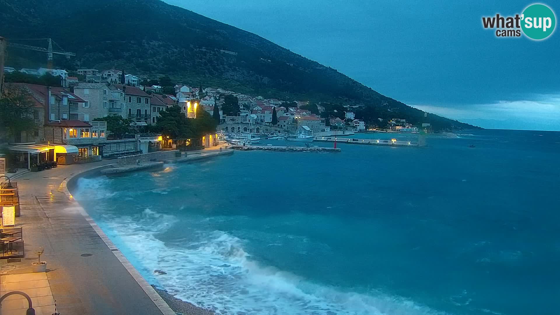 Webcam Bol Town Center & Marina – Live View from Bol, Brač