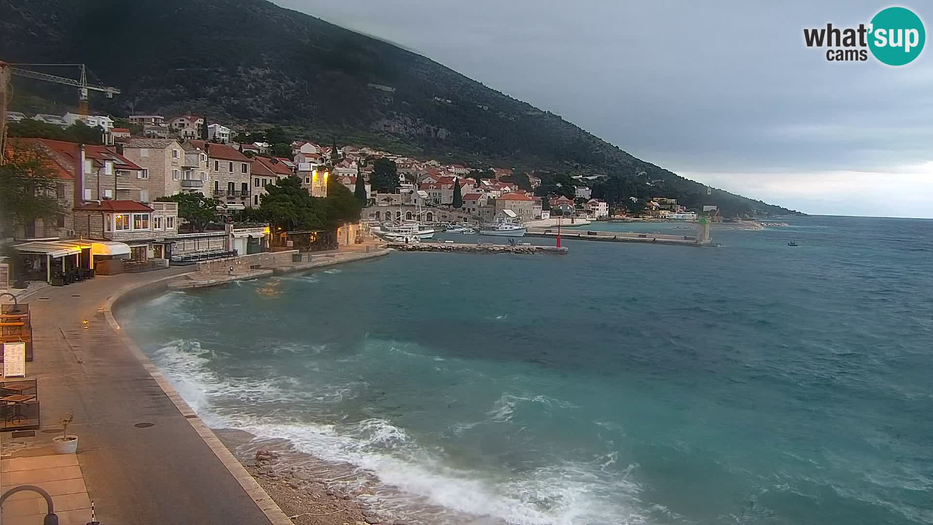 Webcam Bol Town Center & Marina – Live View from Bol, Brač