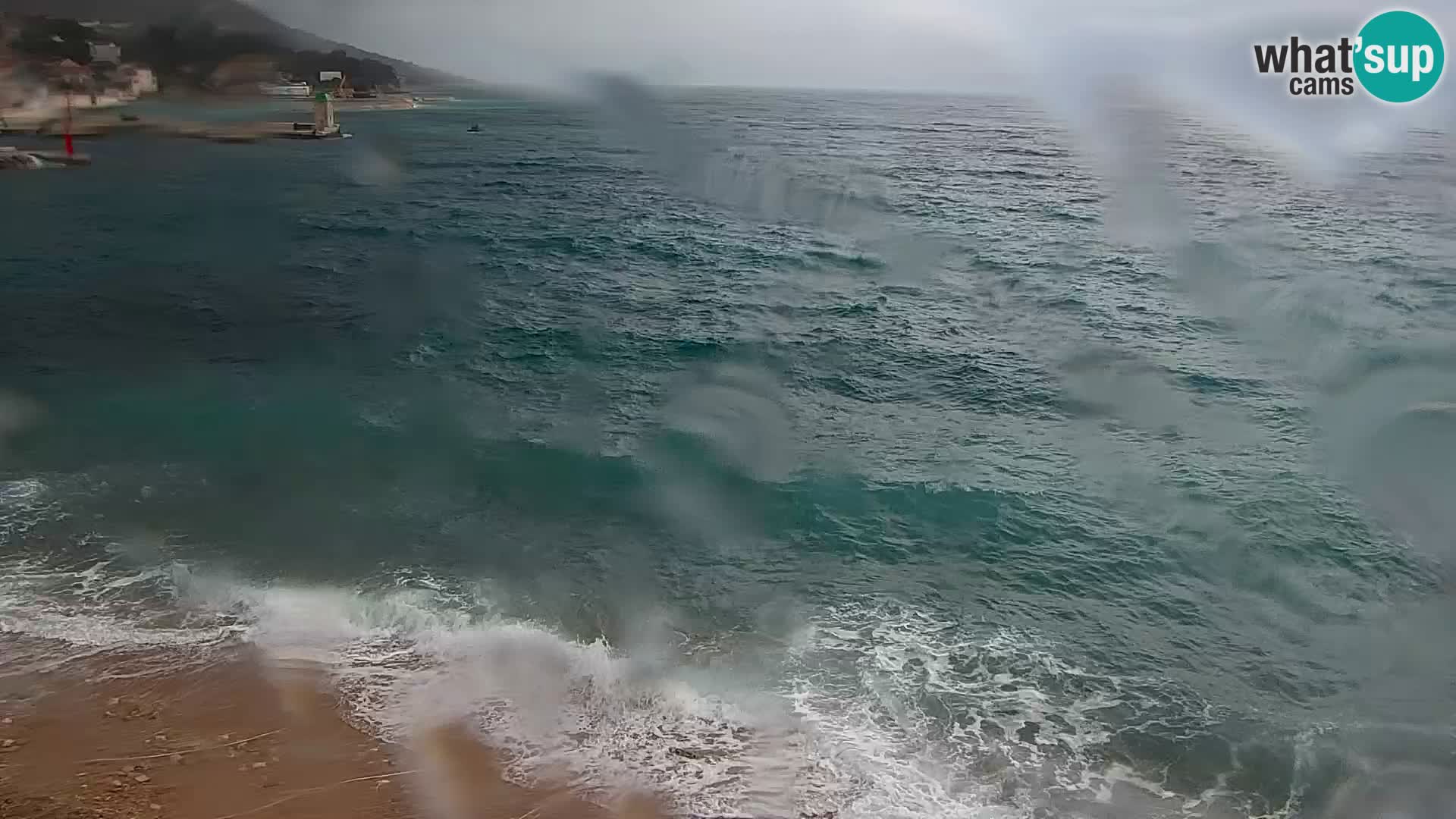 Webcam Bol Centre-Ville & Marina – Vue en direct depuis Bol, île de Brač