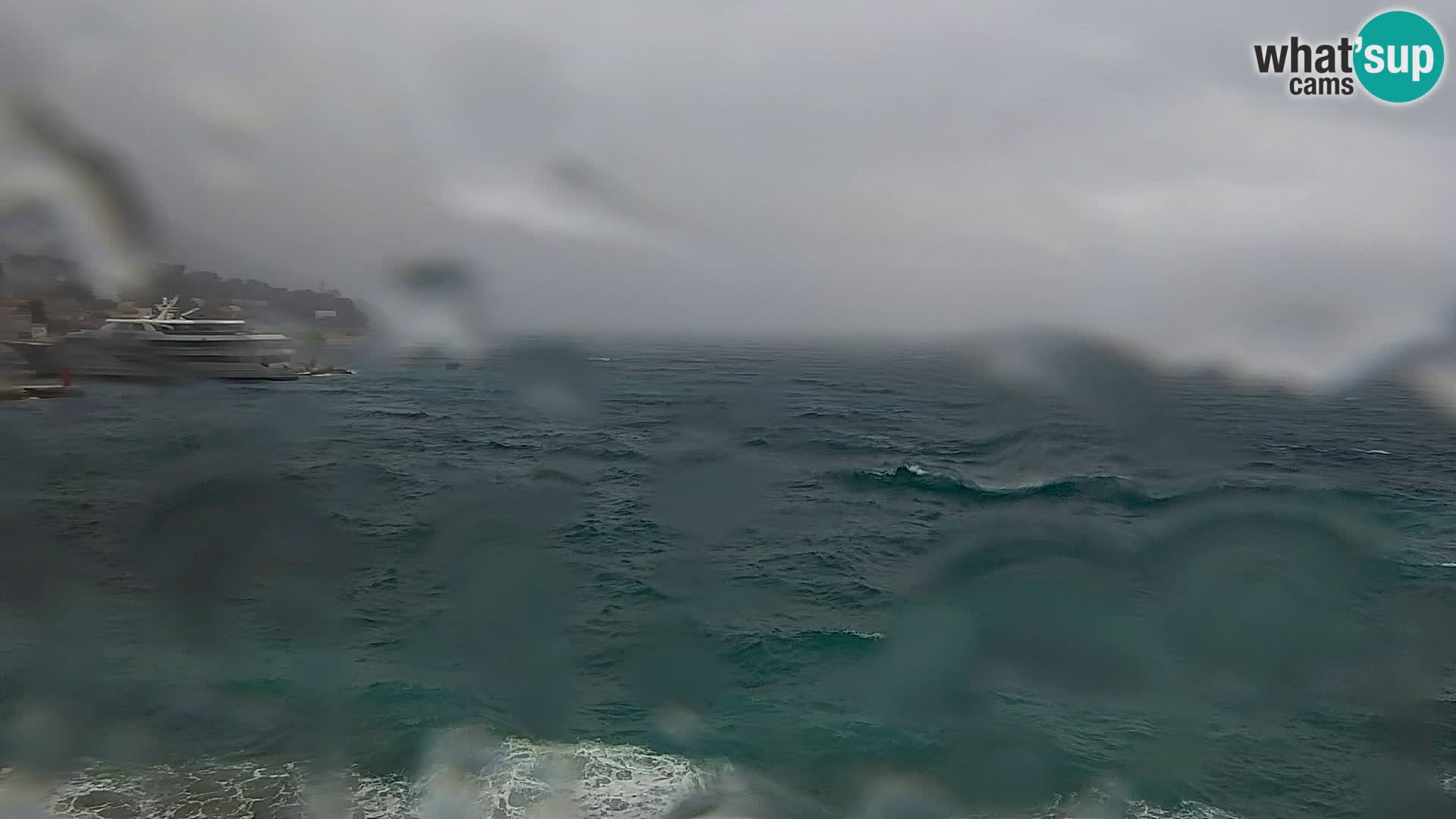 Webcam Bol Centre-Ville & Marina – Vue en direct depuis Bol, île de Brač