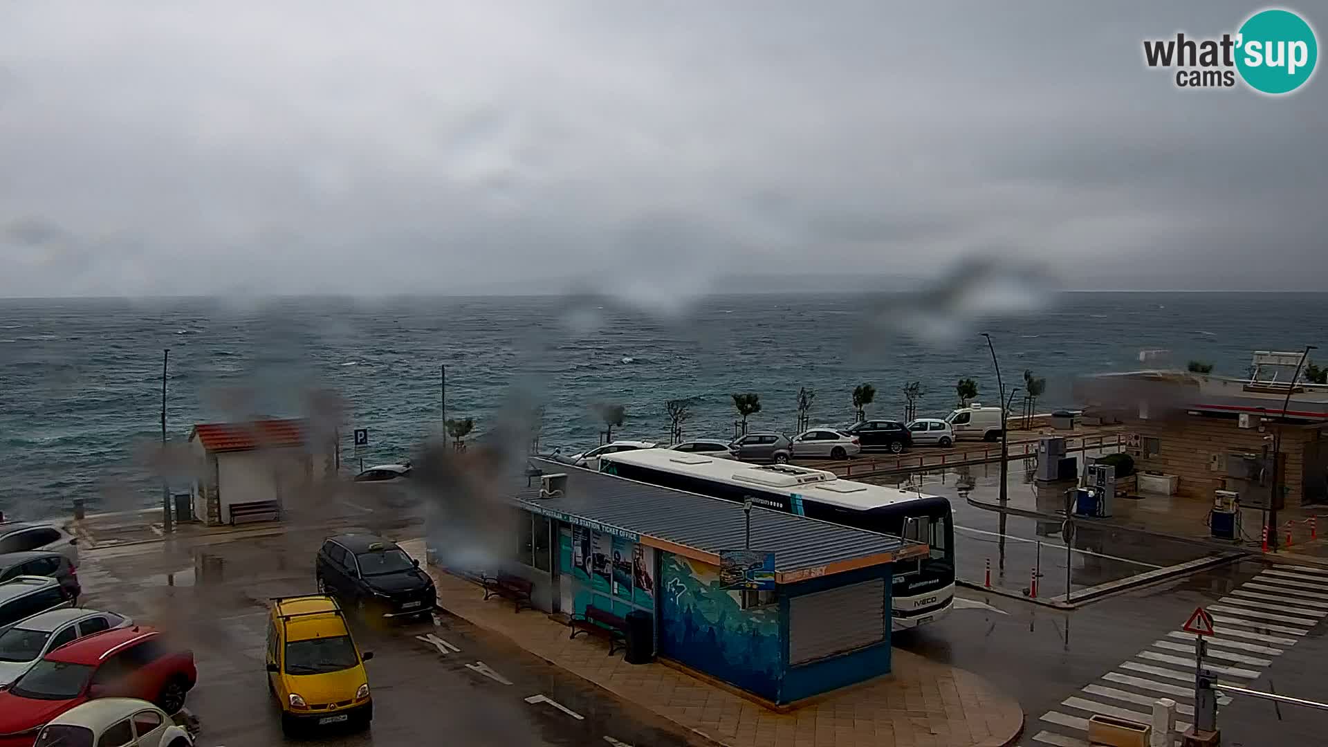Webcam Bol centre-ville & marina – Vue en direct depuis Bol, île de Brač