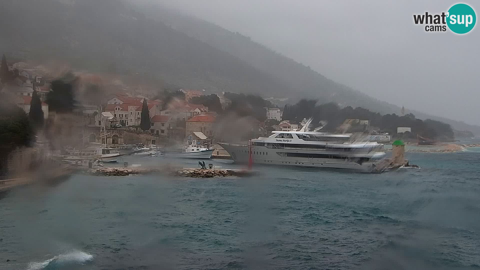 Webcam Bol Town Center & Marina – Live View from Bol, Brač