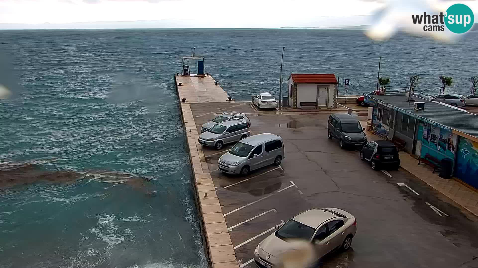 Webcam Bol centre-ville & marina – Vue en direct depuis Bol, île de Brač