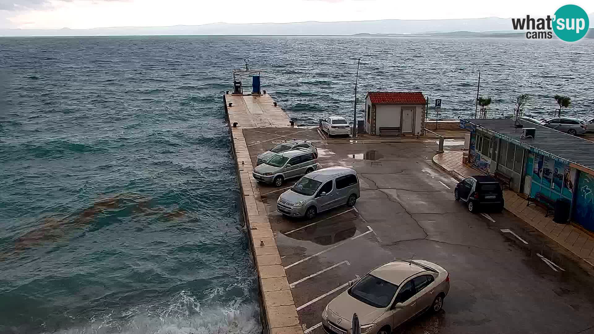Webcam Bol Centre-Ville & Marina – Vue en direct depuis Bol, île de Brač