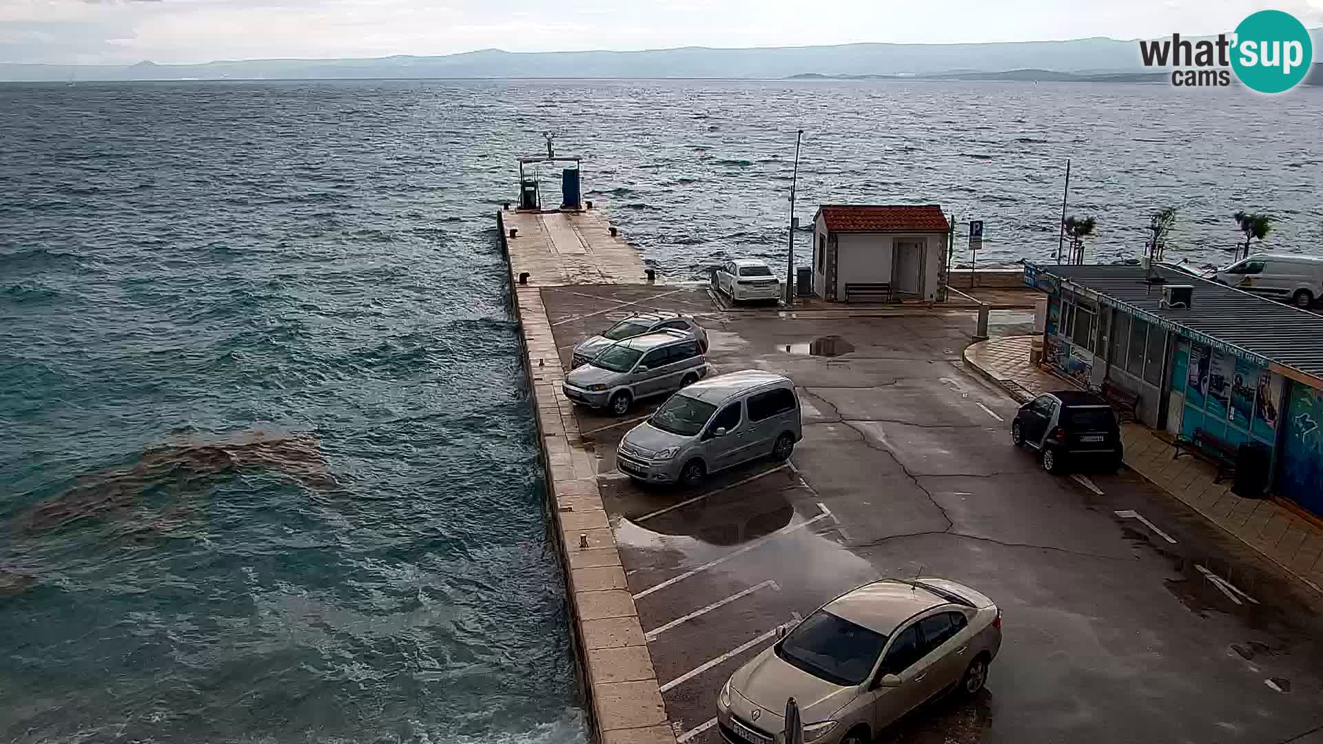 Webcam Bol centre-ville & marina – Vue en direct depuis Bol, île de Brač