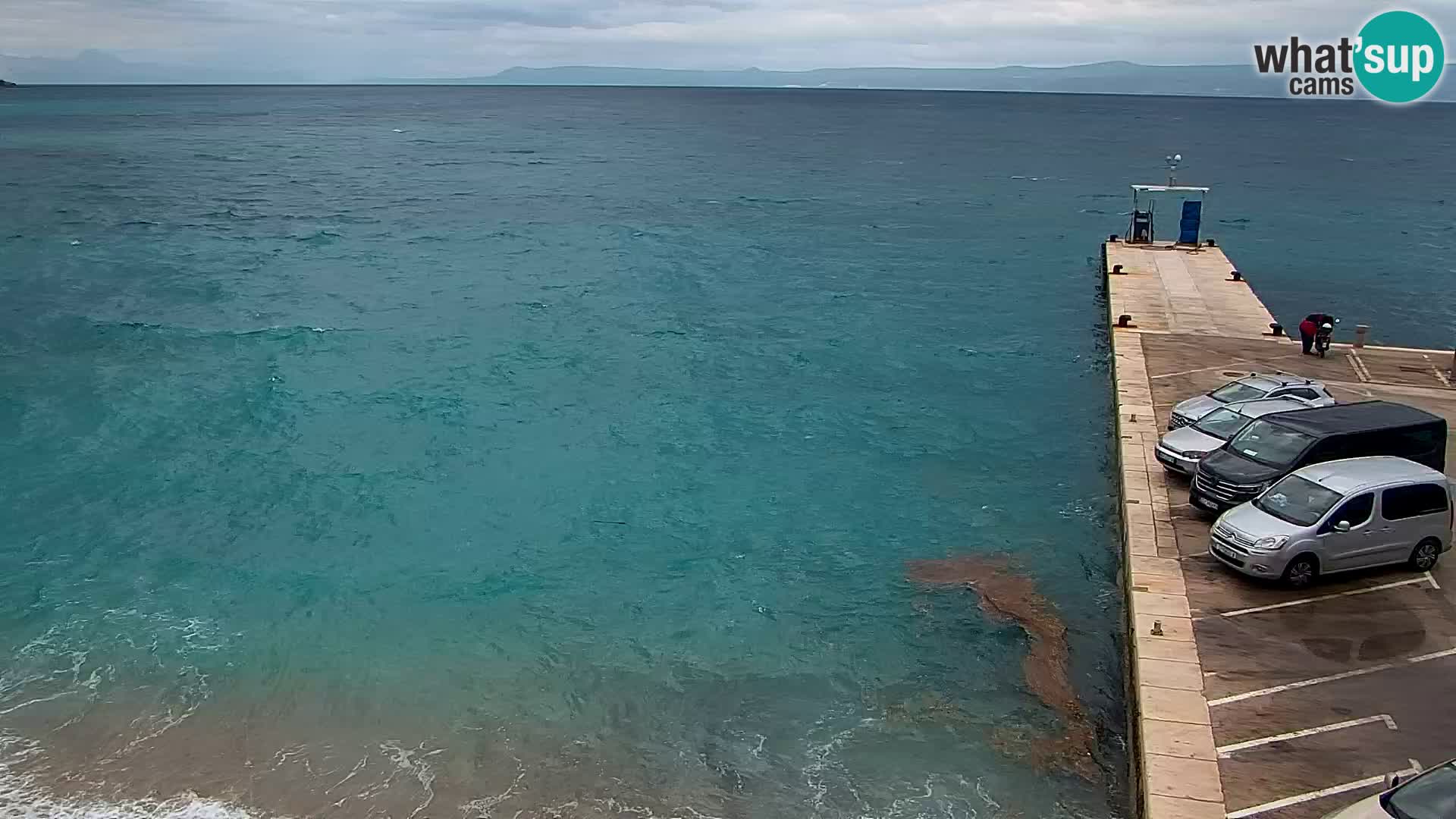 Webcam Bol Centro e Marina – Vista live dal porto di Bol