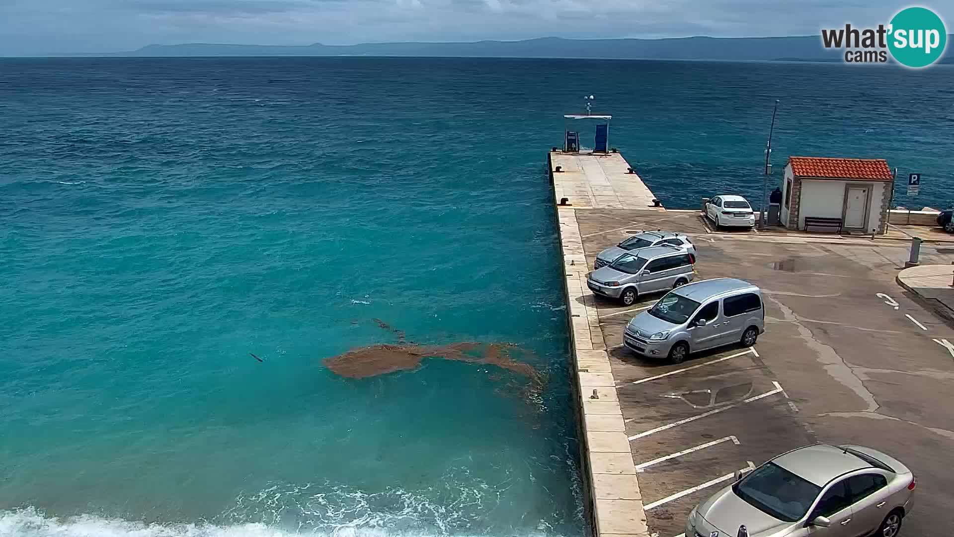 Webcam Bol Centre-Ville & Marina – Vue en direct depuis Bol, île de Brač