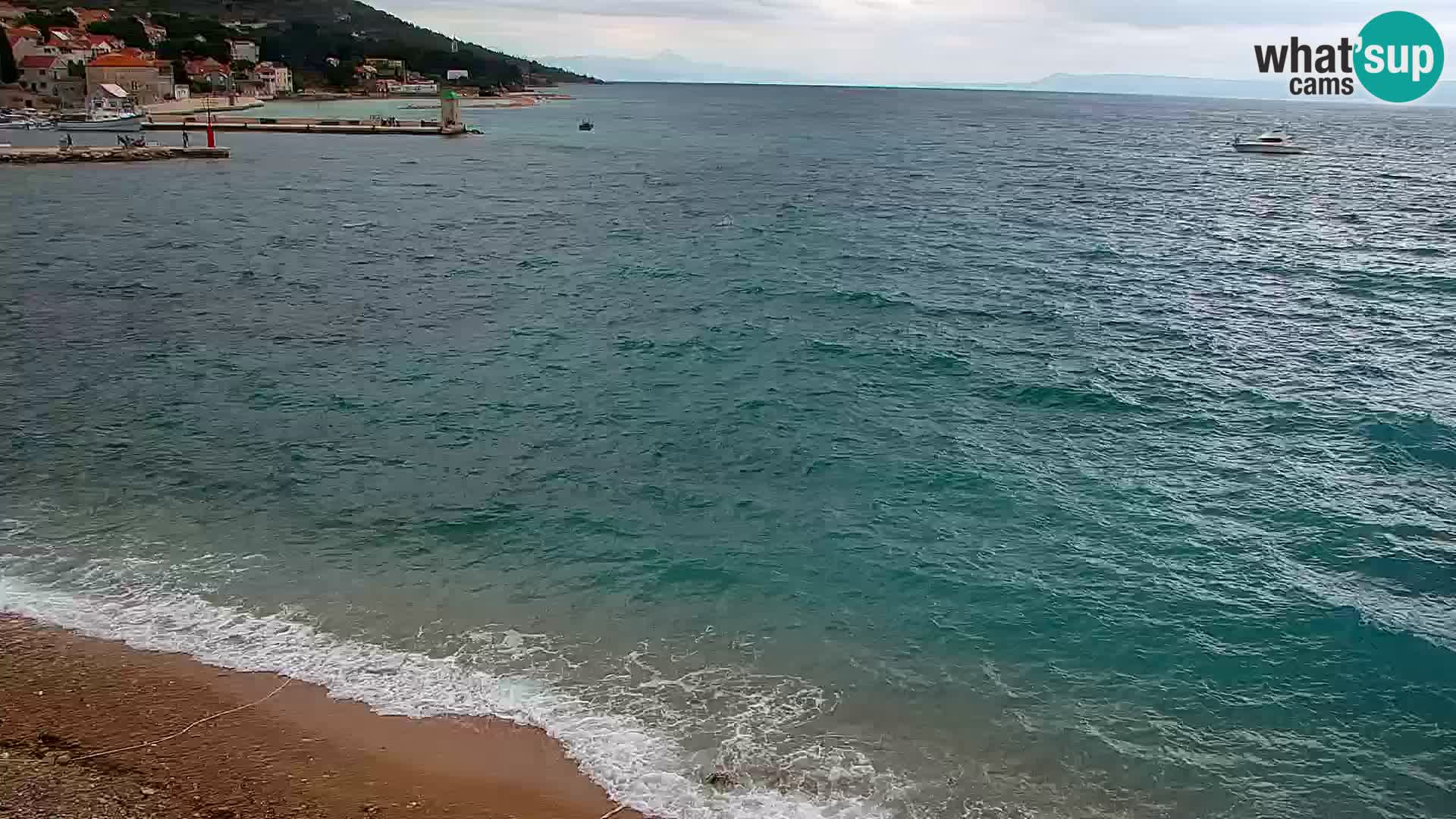 Webcam Bol Hafen & Ortszentrum – Liveblick aus Bol auf der Insel Brač