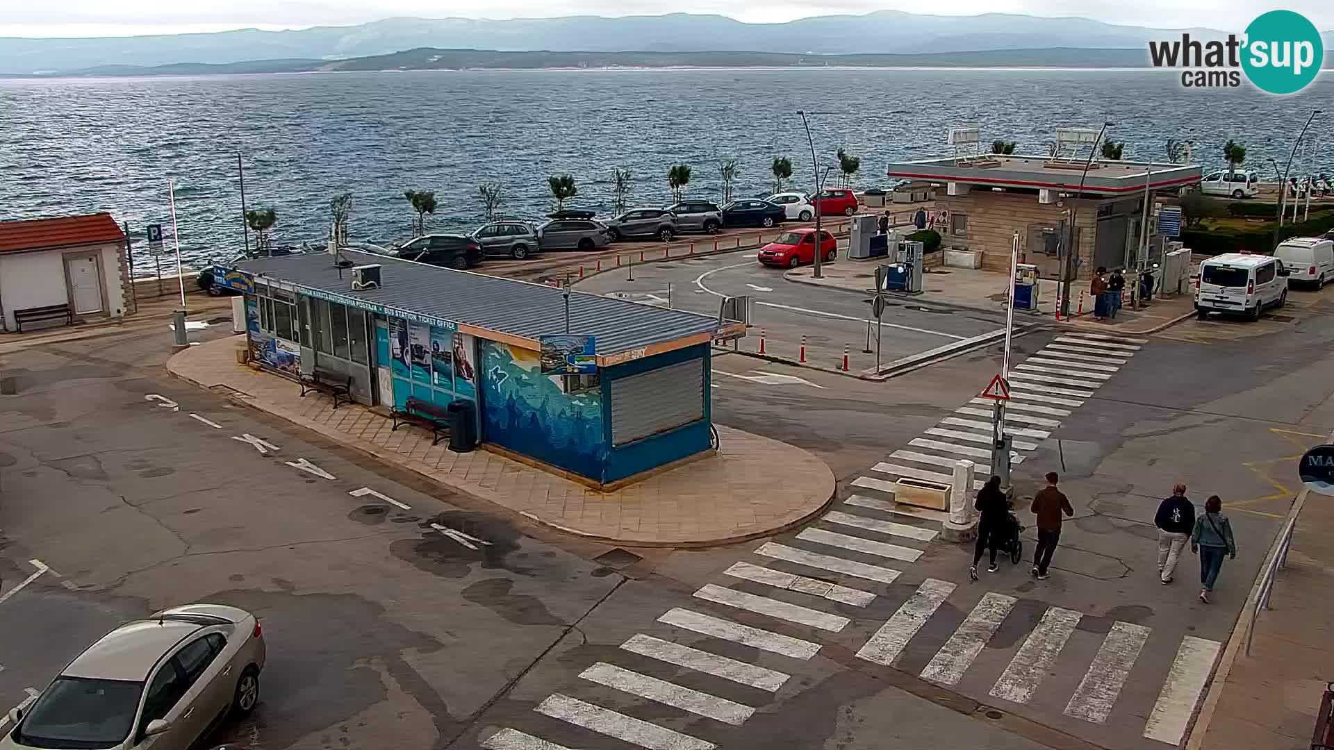 Webcam Bol centre-ville & marina – Vue en direct depuis Bol, île de Brač