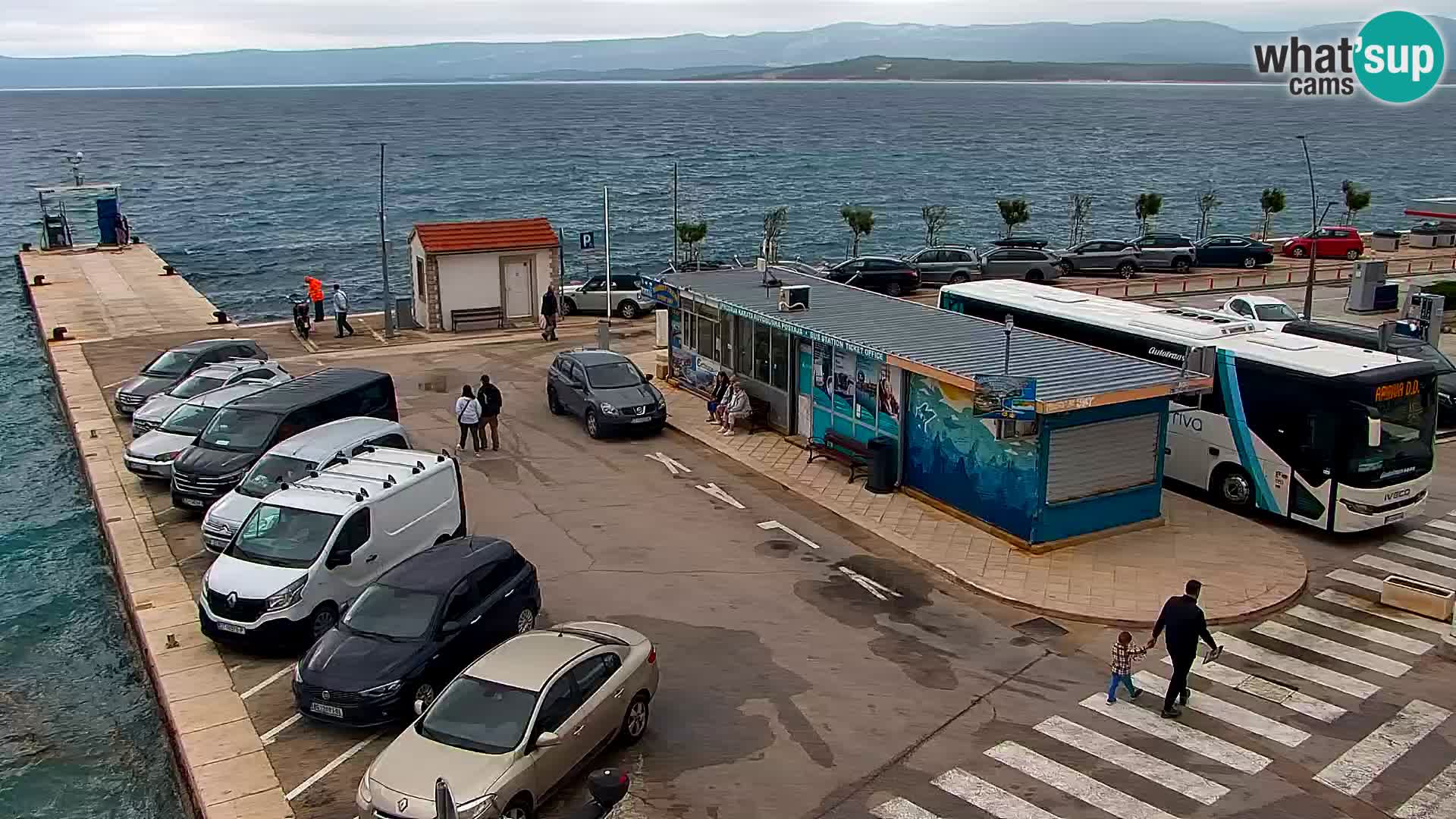 Webcam Bol Hafen & Ortszentrum – Liveblick aus Bol auf der Insel Brač