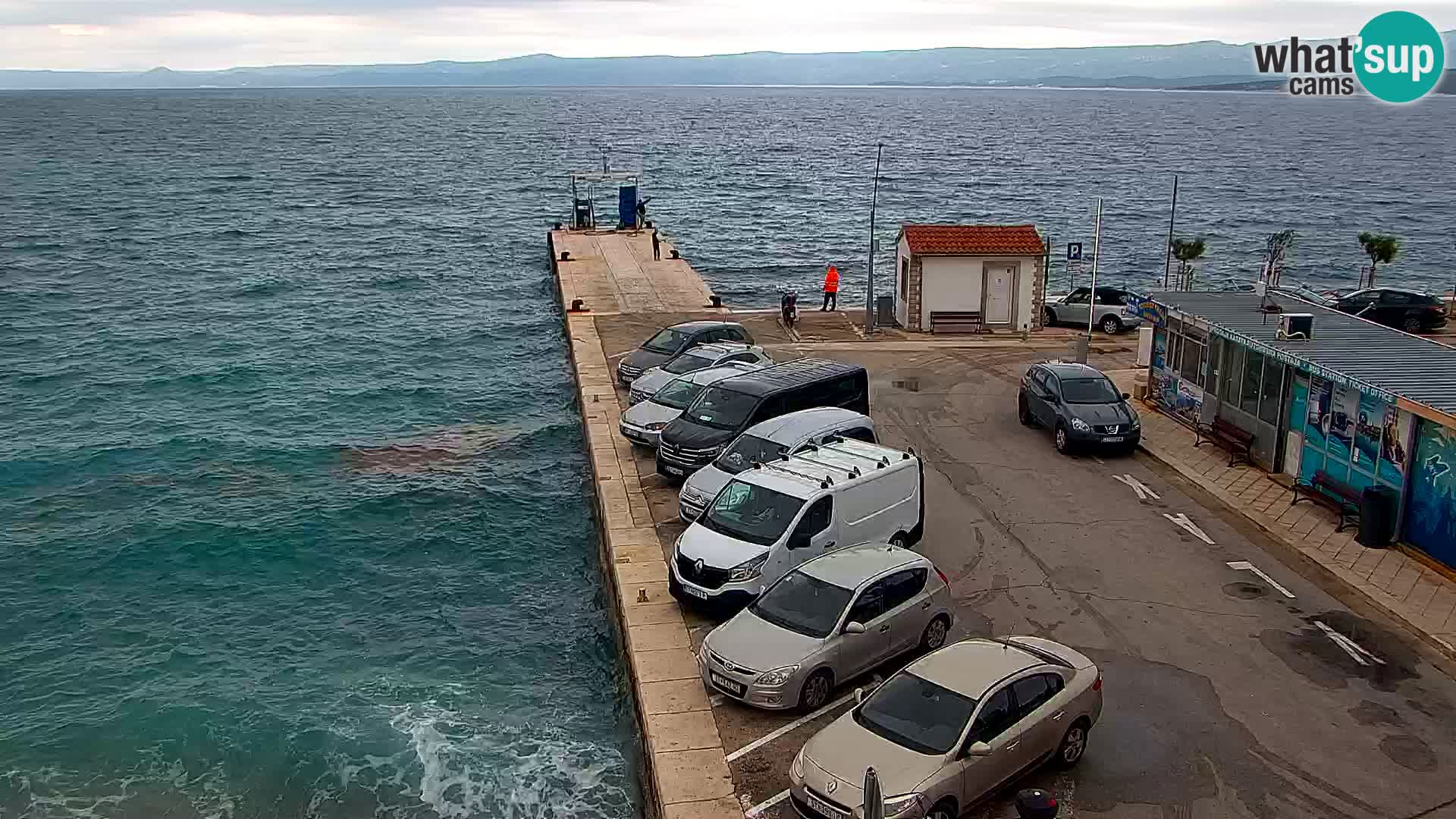 Webcam Bol Centre-Ville & Marina – Vue en direct depuis Bol, île de Brač