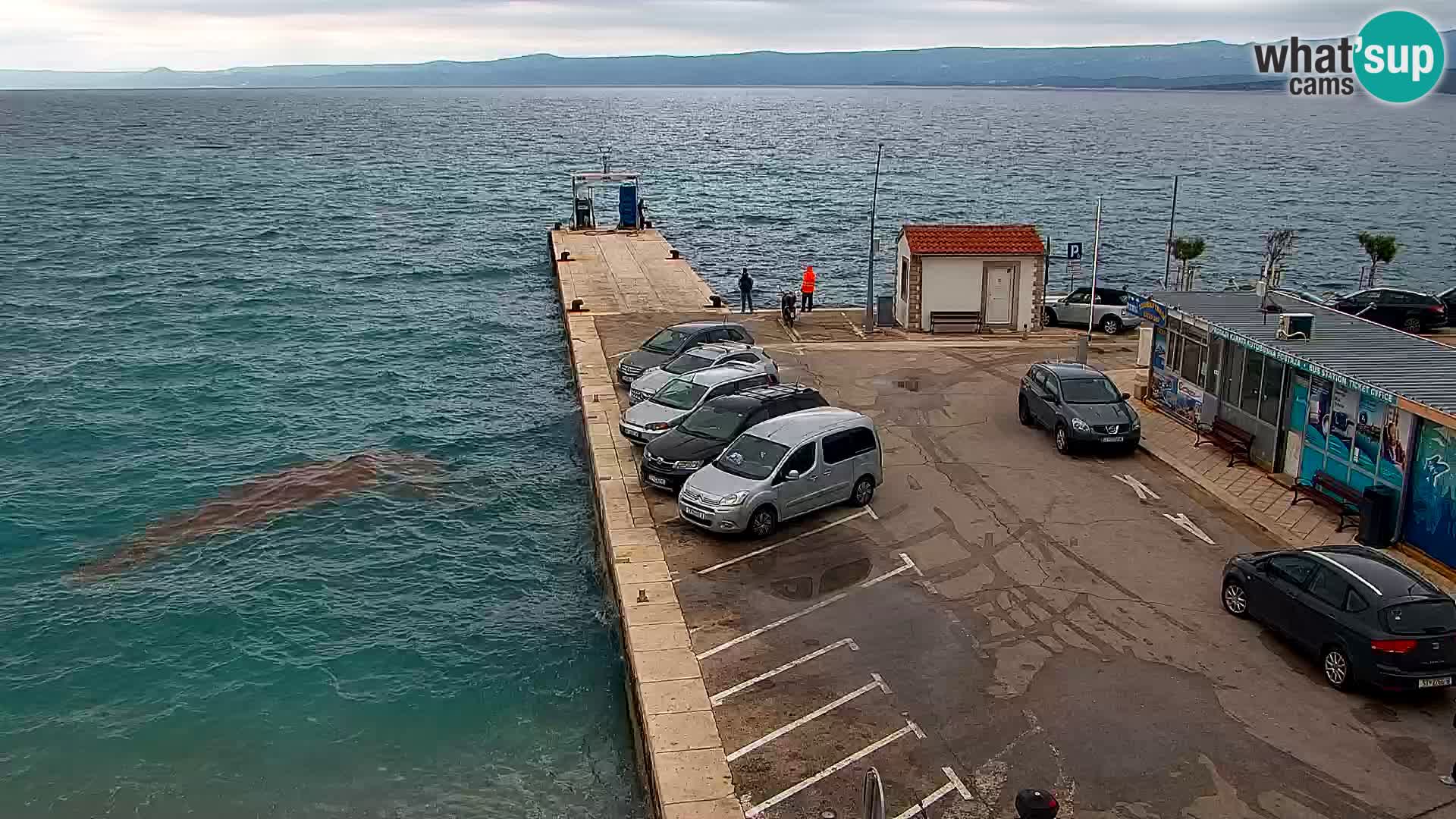 Webcam Bol Centre-Ville & Marina – Vue en direct depuis Bol, île de Brač