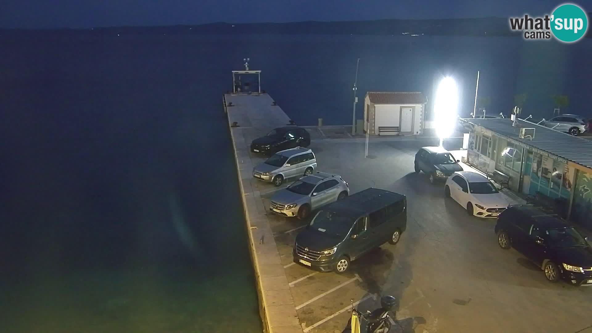 Webcam Bol centre-ville & marina – Vue en direct depuis Bol, île de Brač