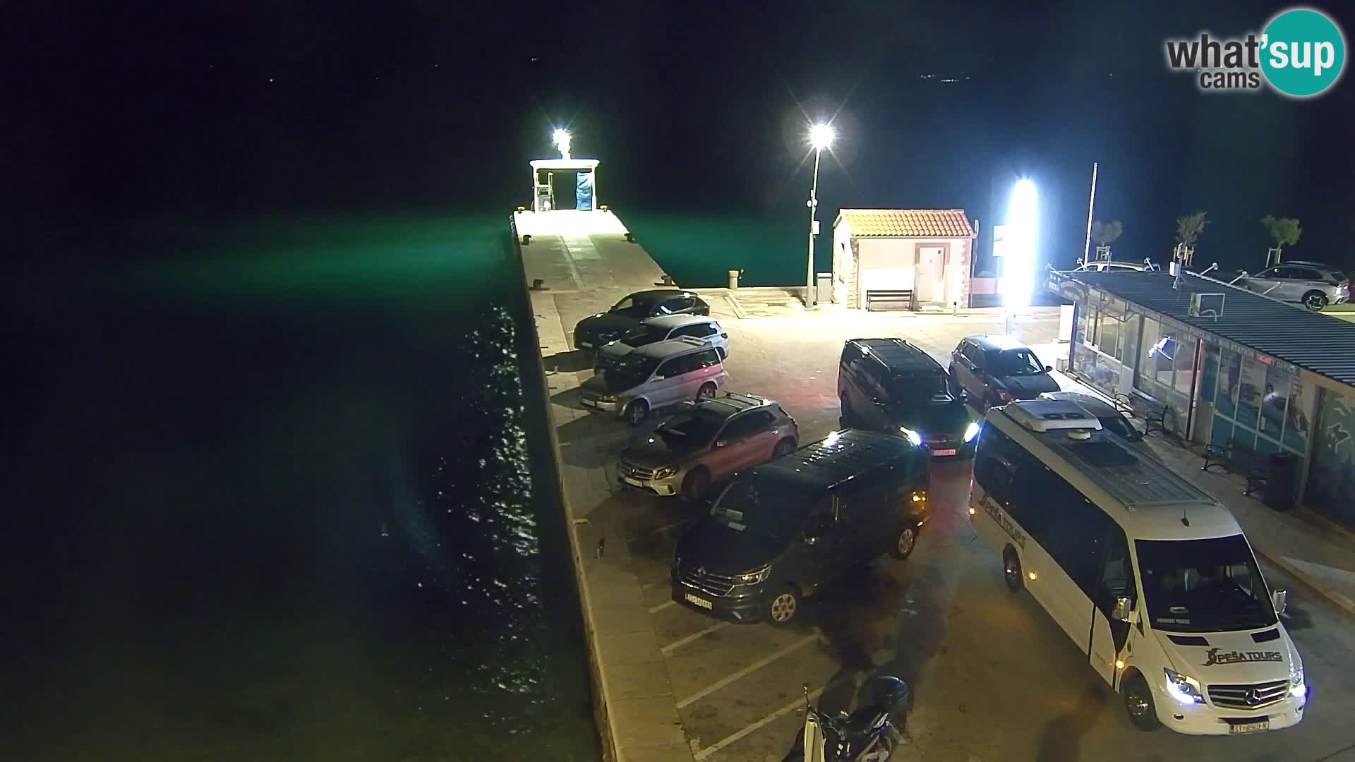 Webcam Bol Centro e Marina – Vista live dal porto di Bol
