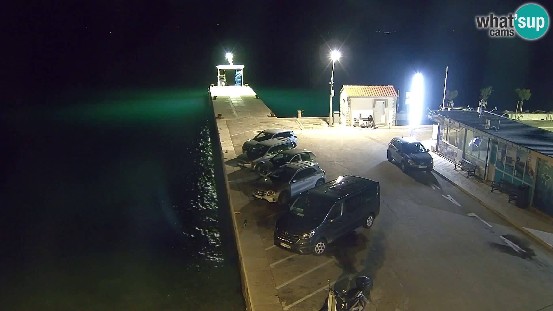 Spletna kamera Bol – Center mesta in marina v živo
