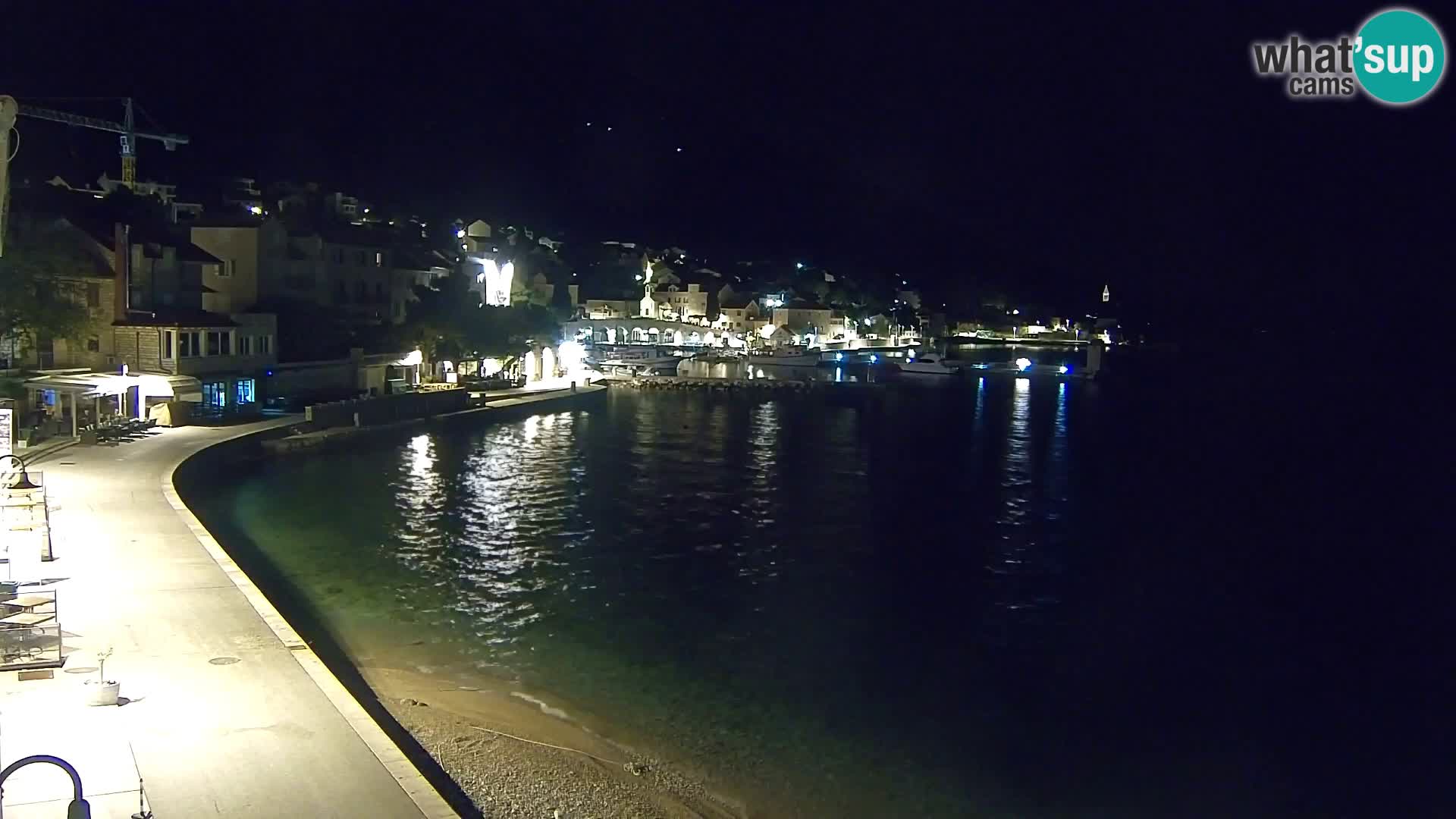 Webcam Bol Hafen & Ortszentrum – Liveblick aus Bol auf der Insel Brač