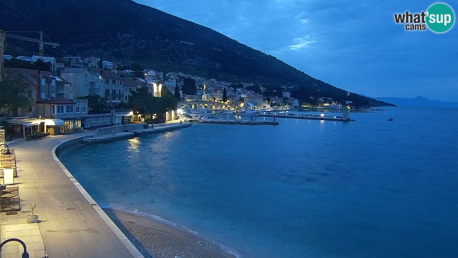 Webcam Bol Town Center & Marina – Live View from Bol, Brač