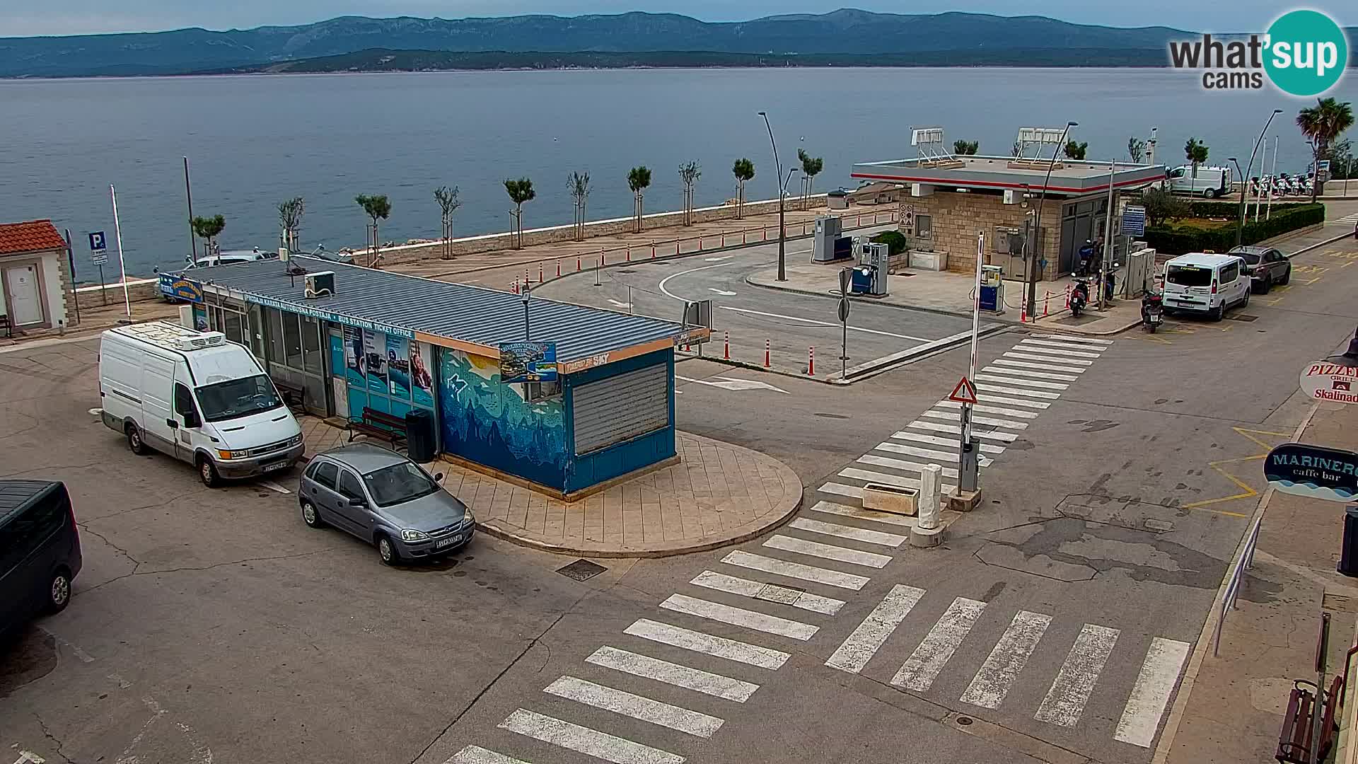 Webcam Bol centre-ville & marina – Vue en direct depuis Bol, île de Brač