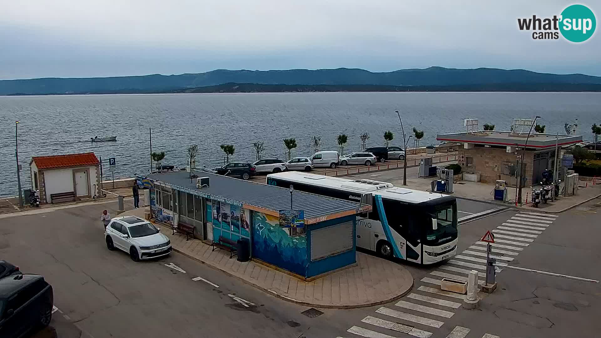 Webcam Bol Hafen & Ortszentrum – Liveblick aus Bol auf der Insel Brač