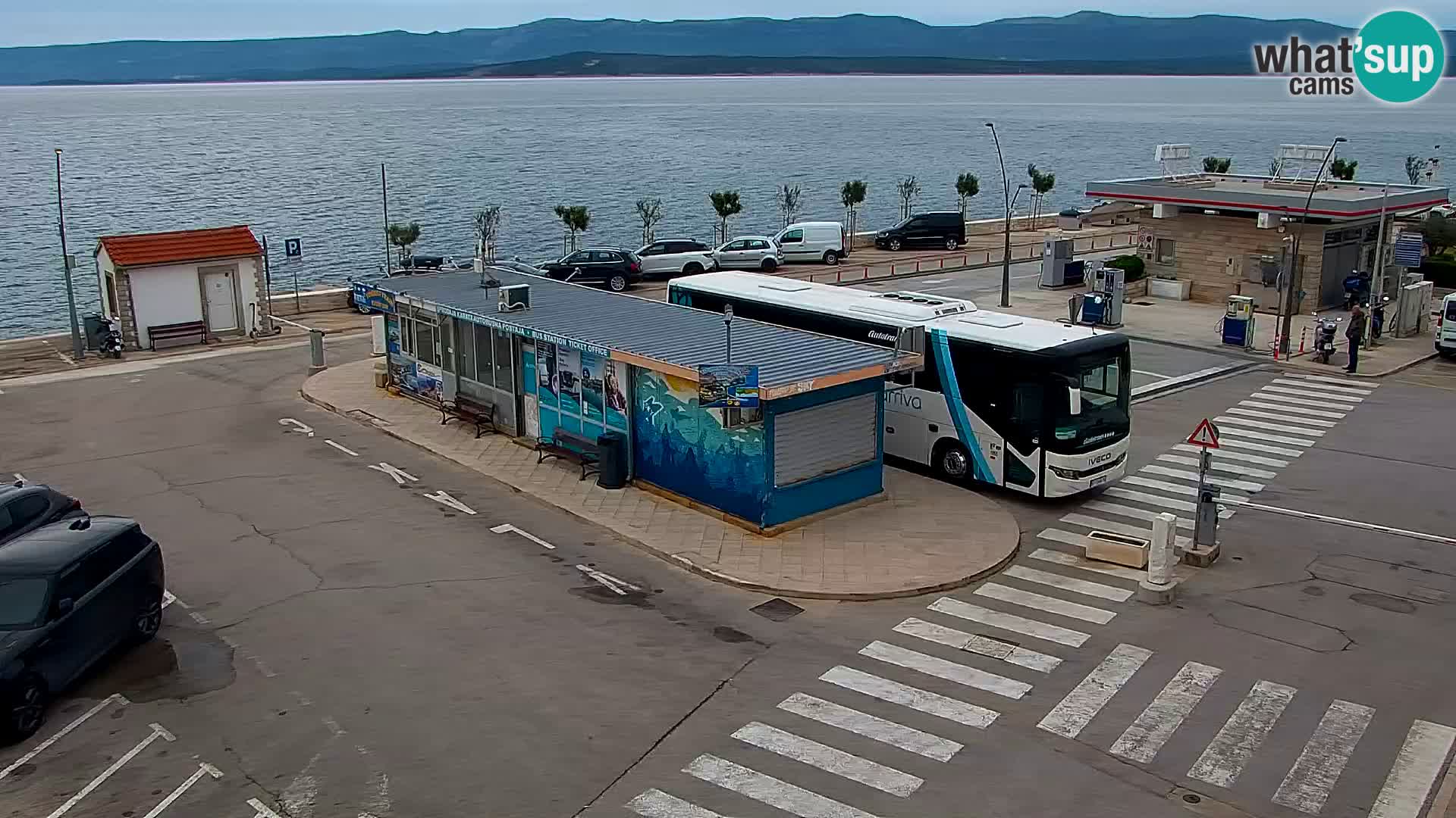 Webcam Bol centre-ville & marina – Vue en direct depuis Bol, île de Brač
