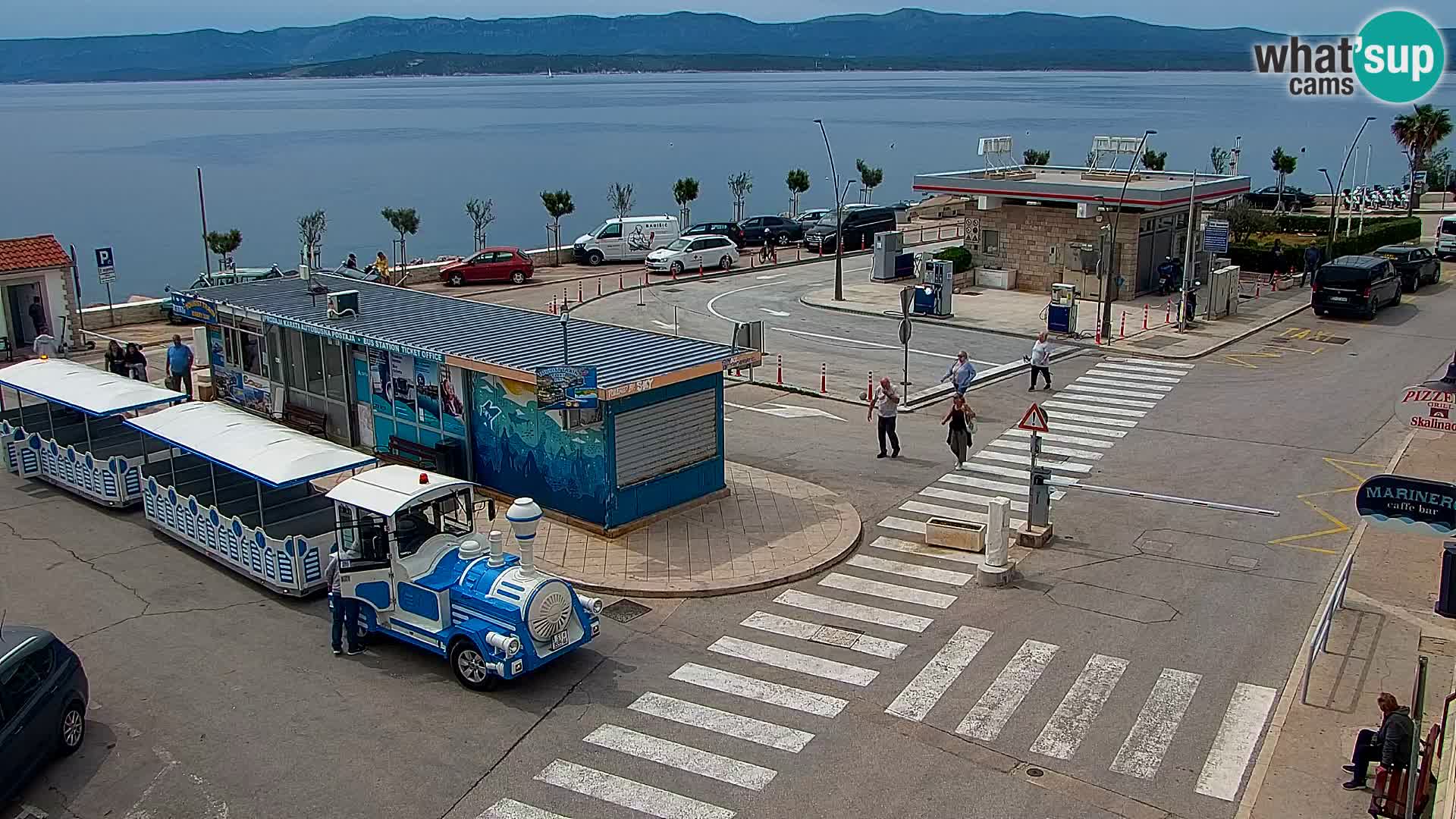 Webcam Bol Centre-Ville & Marina – Vue en direct depuis Bol, île de Brač