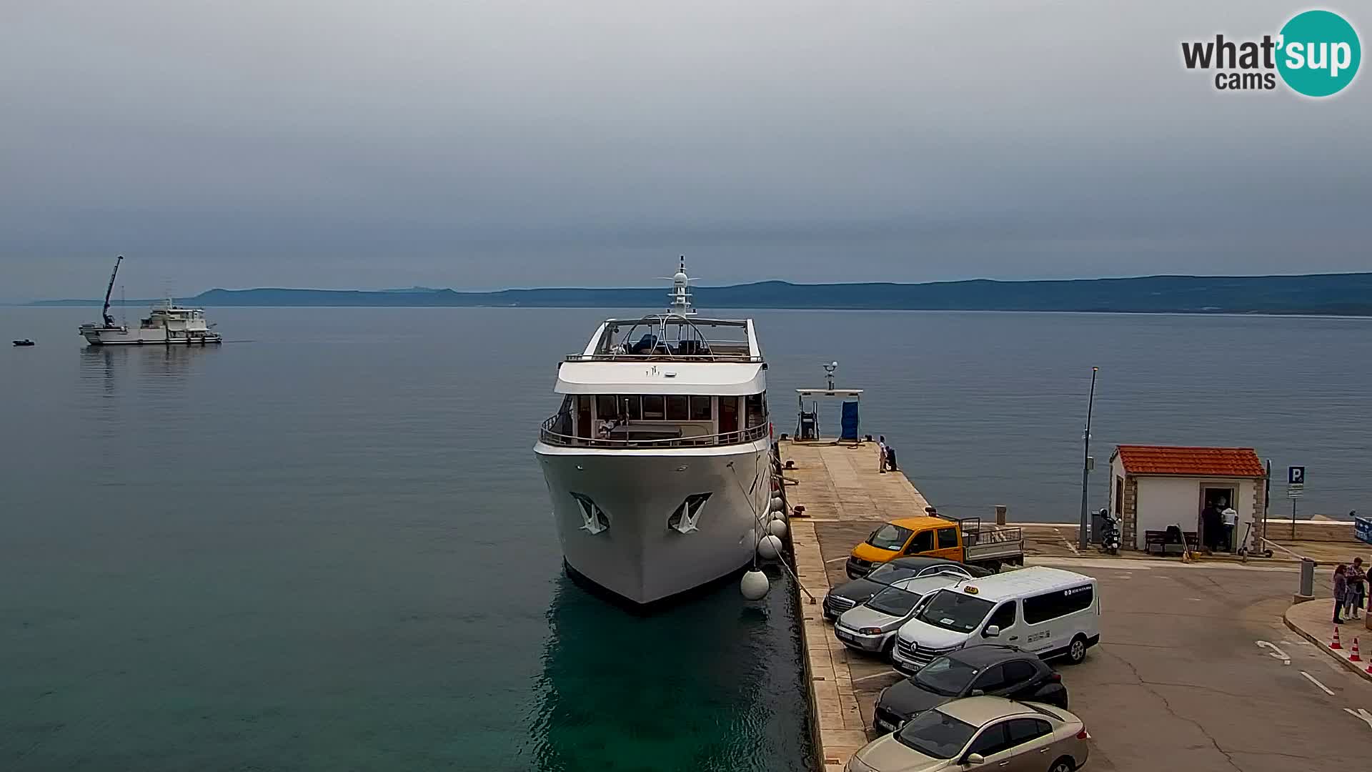 Webcam Bol Centre-Ville & Marina – Vue en direct depuis Bol, île de Brač