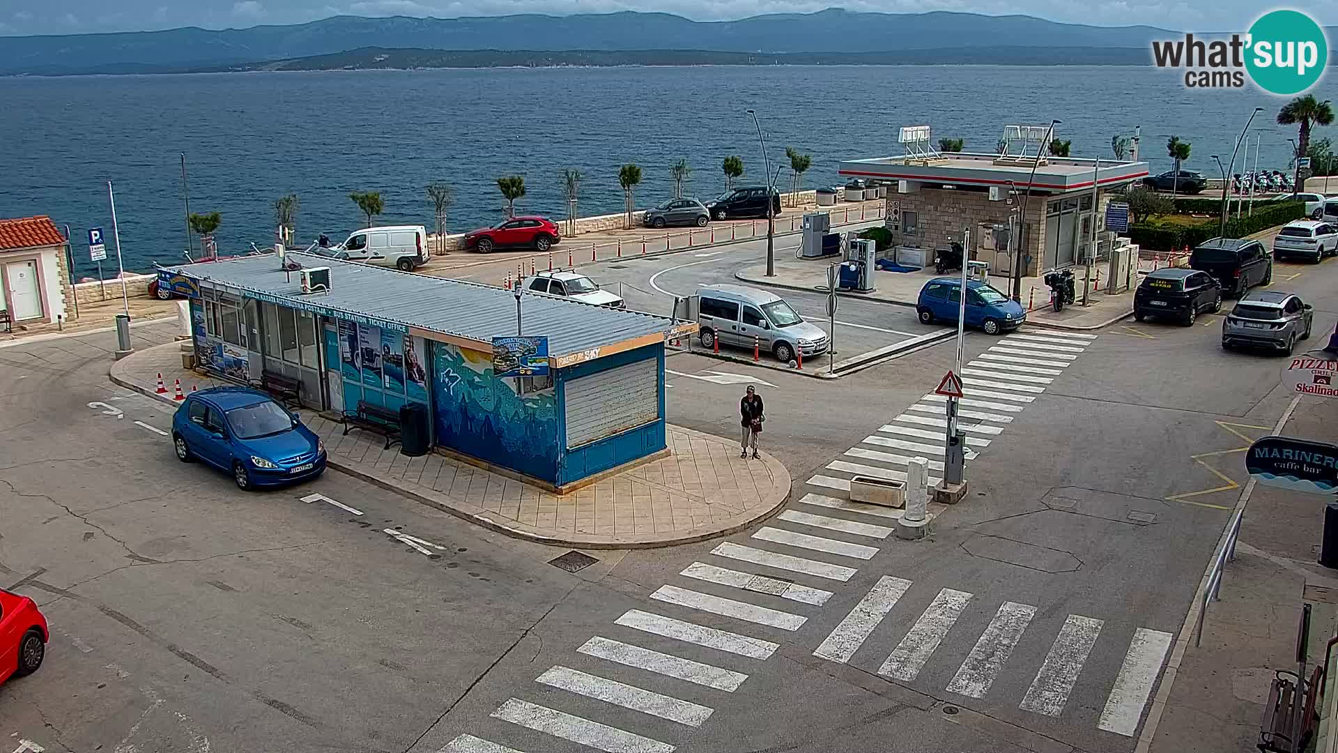Webcam Bol Centre-Ville & Marina – Vue en direct depuis Bol, île de Brač