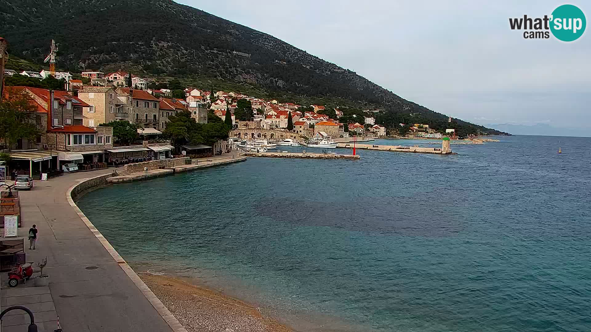 Webcam Bol Town Center & Marina – Live View from Bol, Brač
