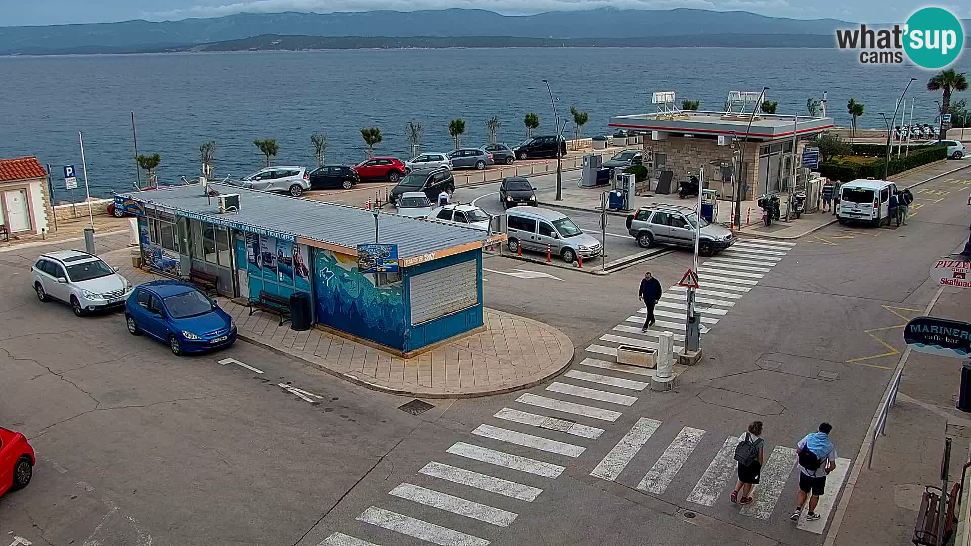 Webcam Bol Centre-Ville & Marina – Vue en direct depuis Bol, île de Brač