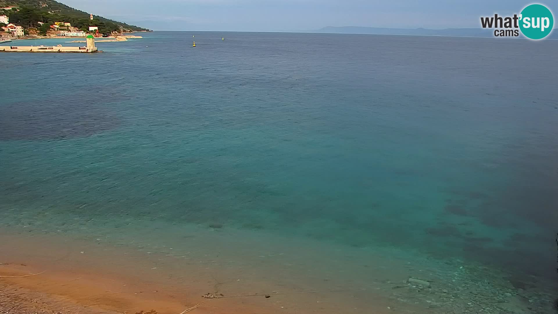 Webcam Bol centre-ville & marina – Vue en direct depuis Bol, île de Brač